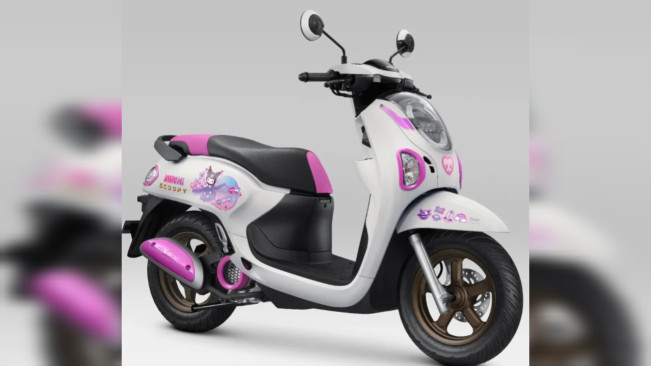 Honda Scoopy Kuromi Edition. [Instagram]
